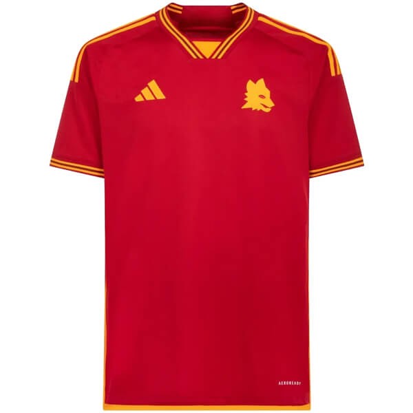 AS Roma Home Player Version Soccer Jersey 23/24