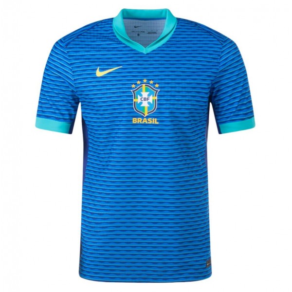 Brazil Away Player Version Soccer Jersey 2024