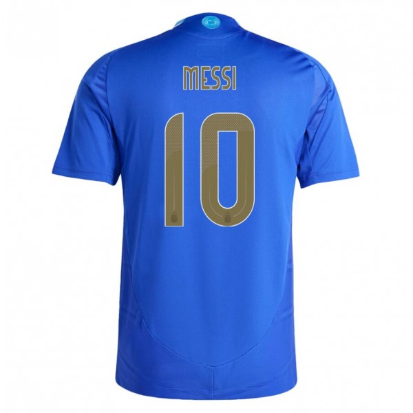 Argentina Away Player Version Lionel Messi Soccer Jersey 2024