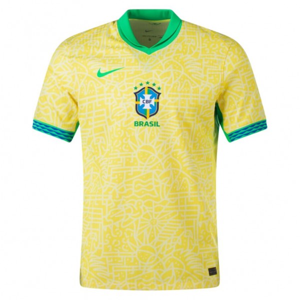 Brazil Home Soccer Jersey 2024