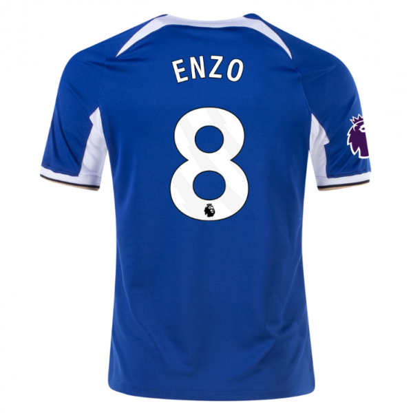 Enzo Fernández Chelsea Home Soccer Jersey 23/24