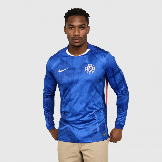 Chelsea Home Long Sleeve Jersey 25/26