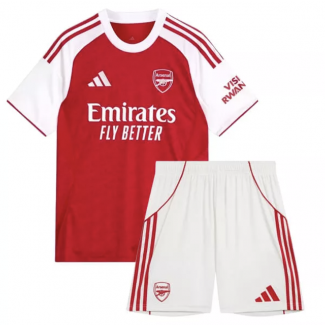 Arsenal Home Kids Kit 25/26