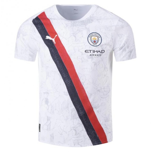 Manchester City KIDSUPER Home Player Version Jersey 2025