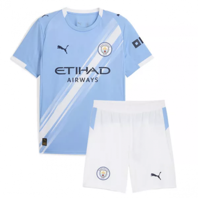 Manchester City Home Kids Kit 25/26