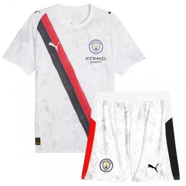 Manchester City KIDSUPER Home Kids Kit 2025
