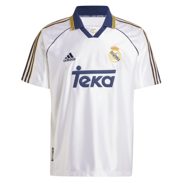 Real Madrid 1999 Home Jersey (2025 Reissue)