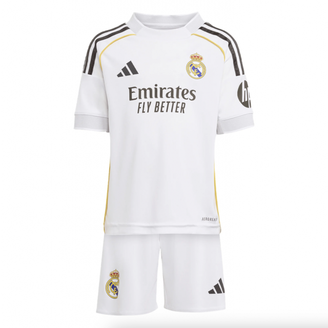 Real Madrid Home Kids Kit 25/26