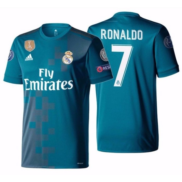 Real Madrid Third Ronaldo Football Shirt 17/18