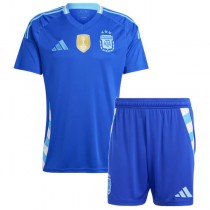 Argentina Away Kids Soccer Kit 2024