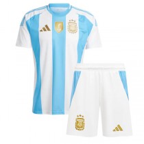 Argentina Home Kids Soccer Kit 2024