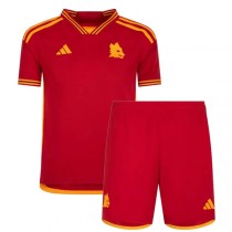 AS Roma Home Kids Soccer Kit 23/24