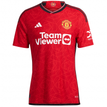 Manchester United Home Player Version Soccer Jersey 23/24