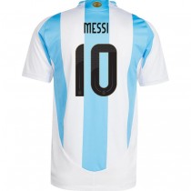 Argentina Home Player Version Lionel Messi Soccer Jersey 2024