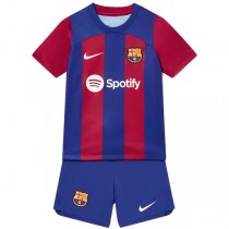 Barcelona Home Kids Soccer Kit 23/24