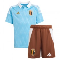 Belgium Away Kids Soccer Kit 2024