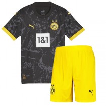 Borussia Dortmund Away Kids Soccer Kit 23/24