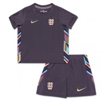 England Away Kids Soccer Kit 2024