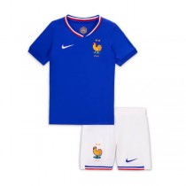 France Home Kids Soccer Kit 2024