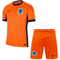 Netherlands Home Kids Soccer Kit 2024