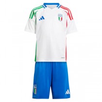 Italy Away Kids Soccer Kit 2024