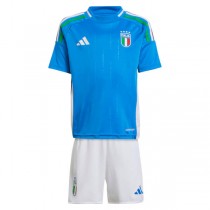 Italy Home Kids Soccer Kit 2024