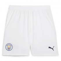 Manchester City Home Soccer Shorts 24/25