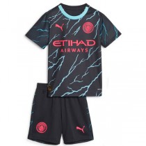 Manchester City Third Kids Soccer Kit 23/24