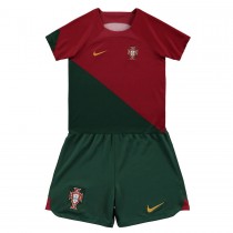 Portugal Home Kids Soccer Kit 22/23