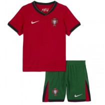 Portugal Home Kids Soccer Kit 2024