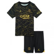 Paris Saint-Germain Fourth Kids Soccer Kit 2023