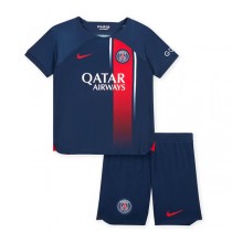 Paris Saint-Germain Home Kids Soccer Kit 23/24
