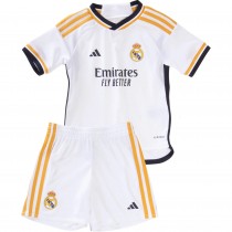 Real Madrid Home Kids Soccer Kit 23/24