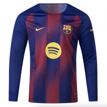 Barcelona Home Long Sleeve Jersey 25/26