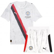Manchester City KIDSUPER Home Kids Kit 2025