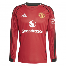 Manchester United Home Long Sleeve Jersey 25/26
