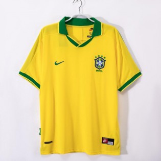 Retro Brazil Home Jersey 1997