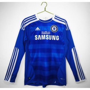 Retro Chelsea Home Long Sleeve Jersey 2011/12