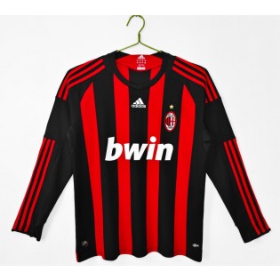Retro AC Milan Home Long Sleeve Jersey 2008/09