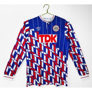 Retro Ajax Away Long Sleeve Jersey 1989/90