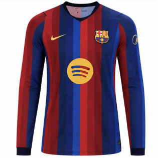 Barcelona Home Long Sleeve Jersey 26/27