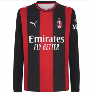 AC Milan Home Long Sleeve Jersey 26/27