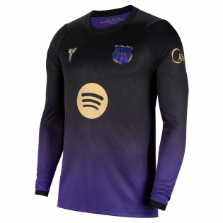 Barcelona Away Long Sleeve Jersey 26/27