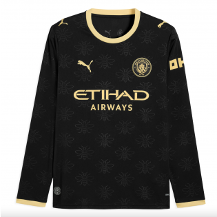 Manchester City Away Long Sleeve Jersey 26/27