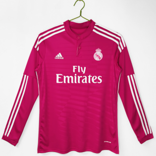 Retro Real Madrid Away Long Sleeve Jersey 2014/15