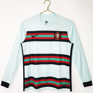 Retro Portugal Away Long Sleeve Jersey 2020