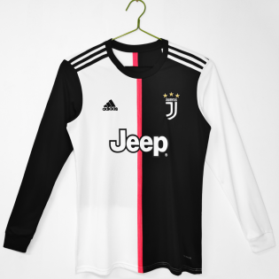 Retro Juventus Home Long Sleeve Jersey 2019/20
