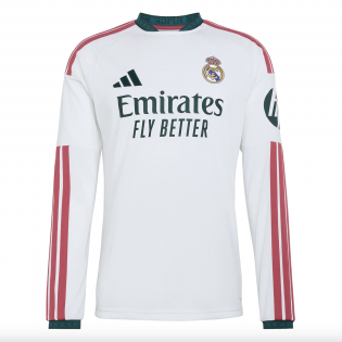 Real Madrid Home Long Sleeve Jersey 26/27